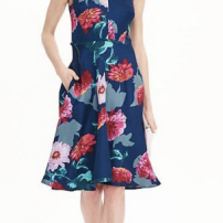 Floral Strappy Dress, bananarepublic.gap.com
